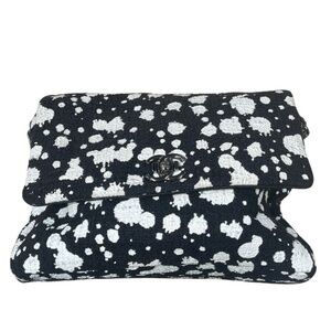 CHANEL PRE - OWNED CHAIN SPLATTER SHOULDER BAG